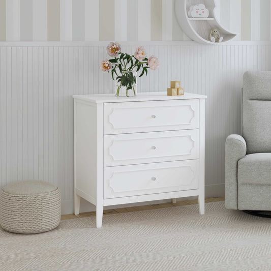 Chloe Regency 3-Drawer Dresser