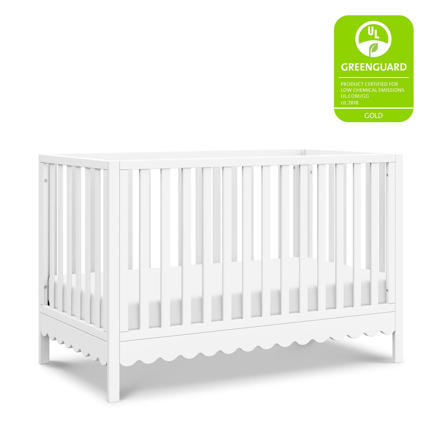 Sammy Scallop 4-in-1 Convertible Crib