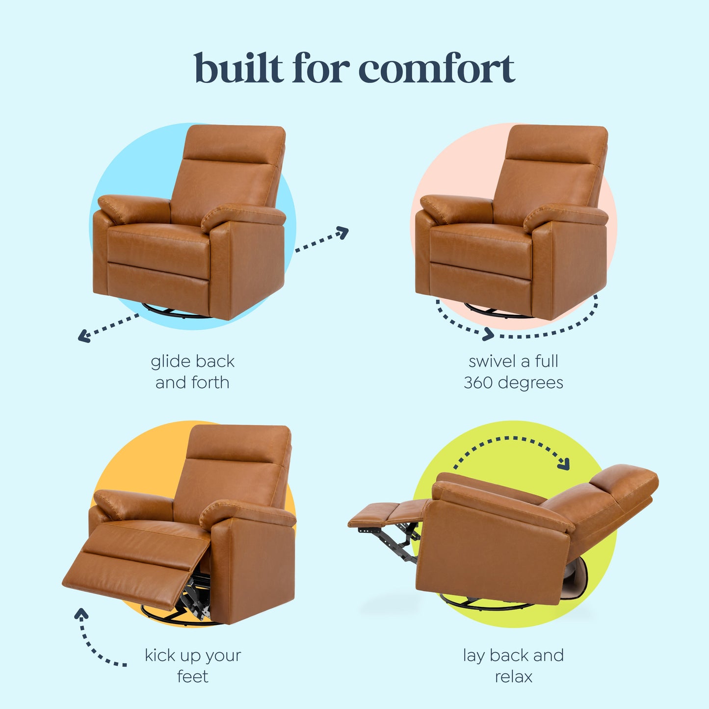 Suzy Recliner and Swivel Glider