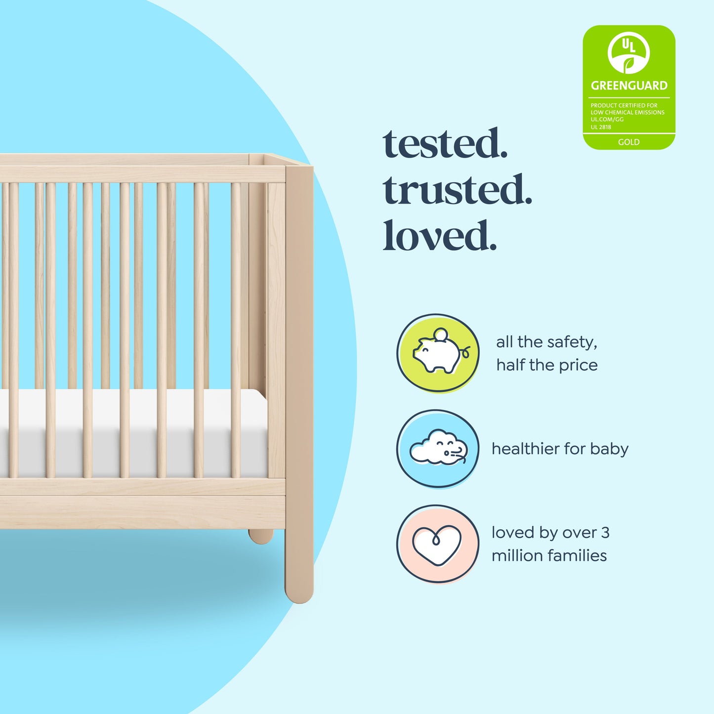 Marisol 4-in-1 Convertible Crib