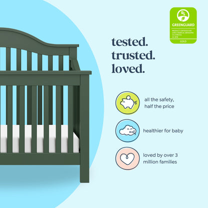 Jayden 4-in-1 Convertible Crib