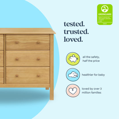 Jayden 6-Drawer Double Wide Dresser