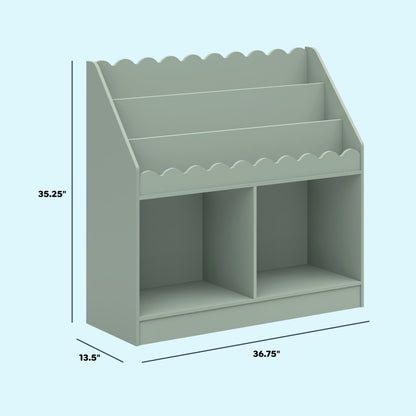 Sammy Scallop Bookcase