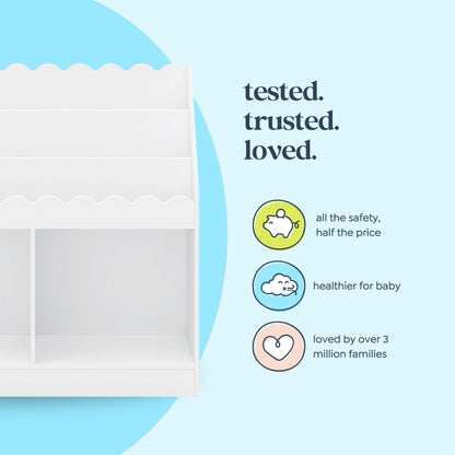 Sammy Scallop Bookcase