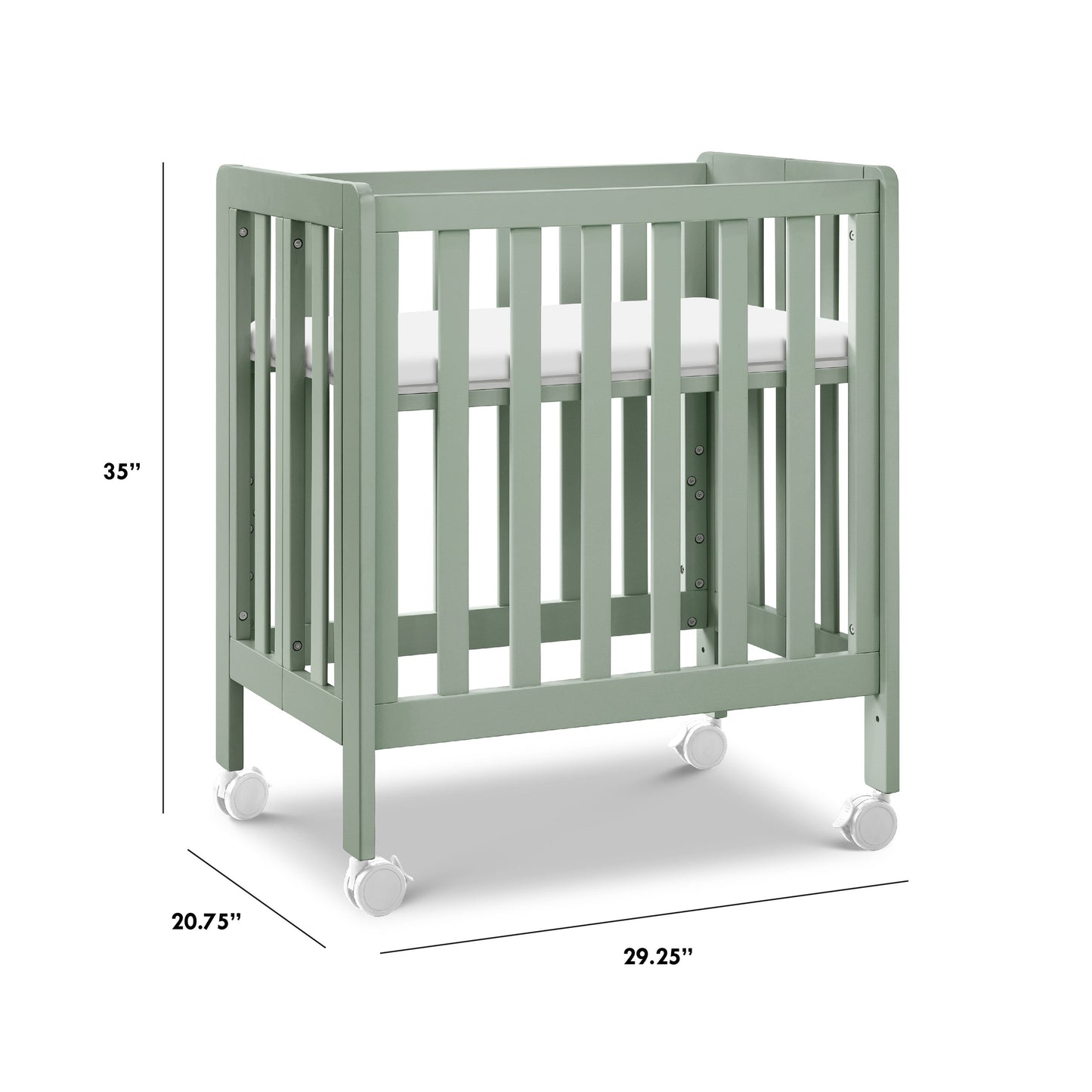 Colby GROW 6-in-1 Convertible Bassinet to Crib