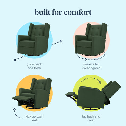 Maddox Recliner and Swivel Glider