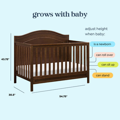Charlie 4-in-1 Convertible Crib