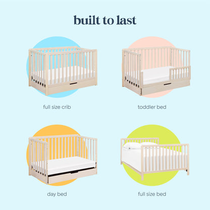 Colby 4-in-1 Convertible Crib with Trundle Drawer