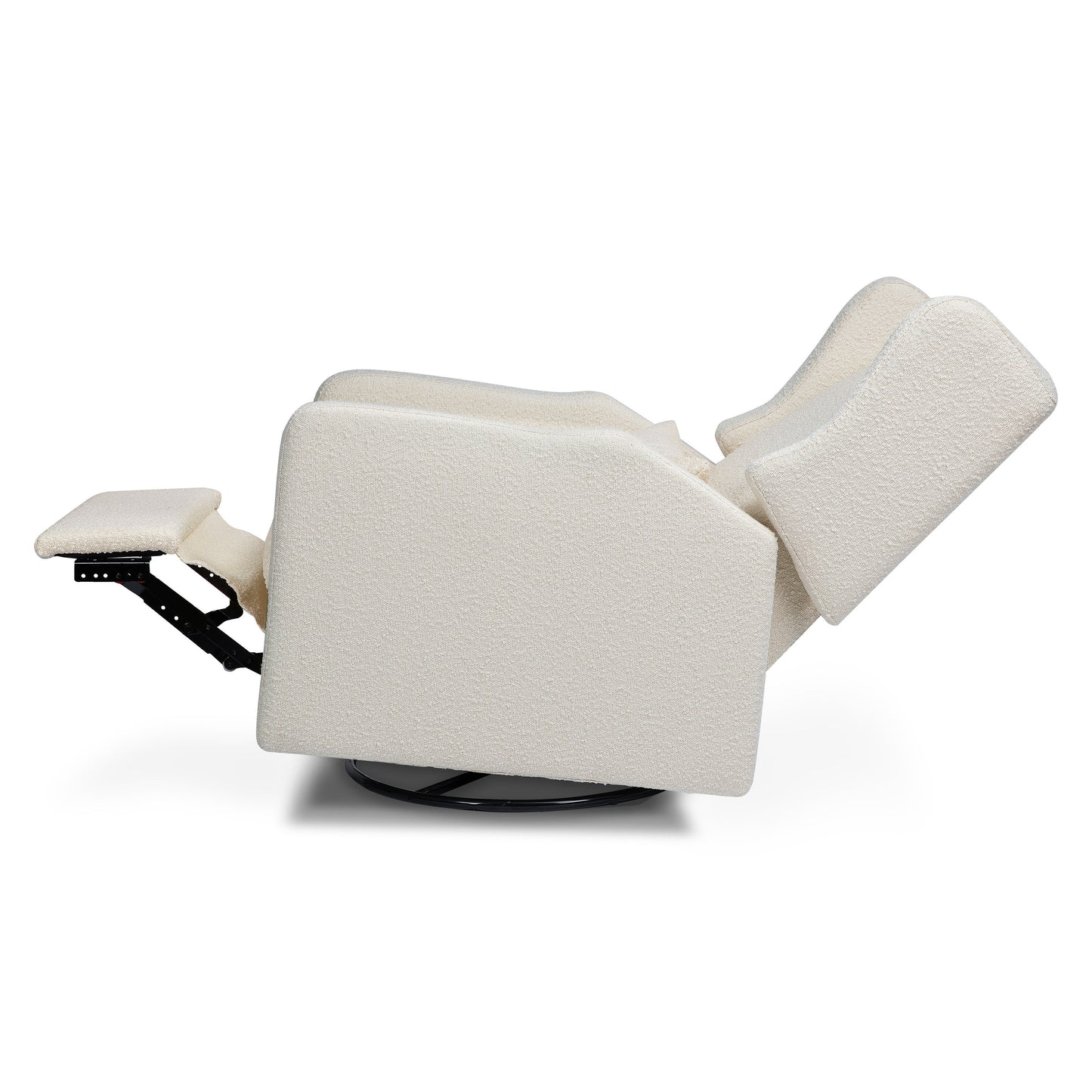 Arlo Recliner and Swivel Glider | Ivory Boucle Fabric