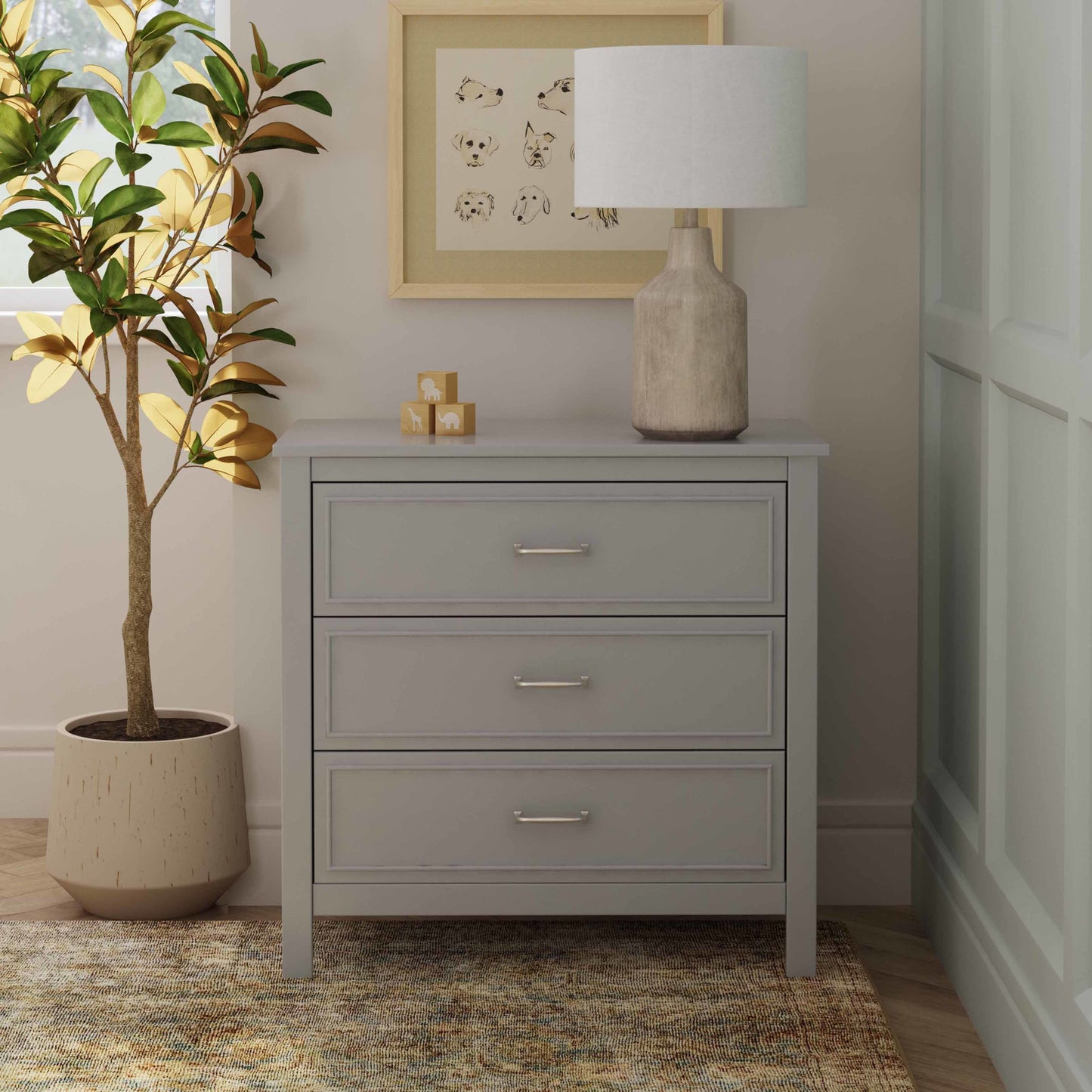 Charlie 3-Drawer Dresser