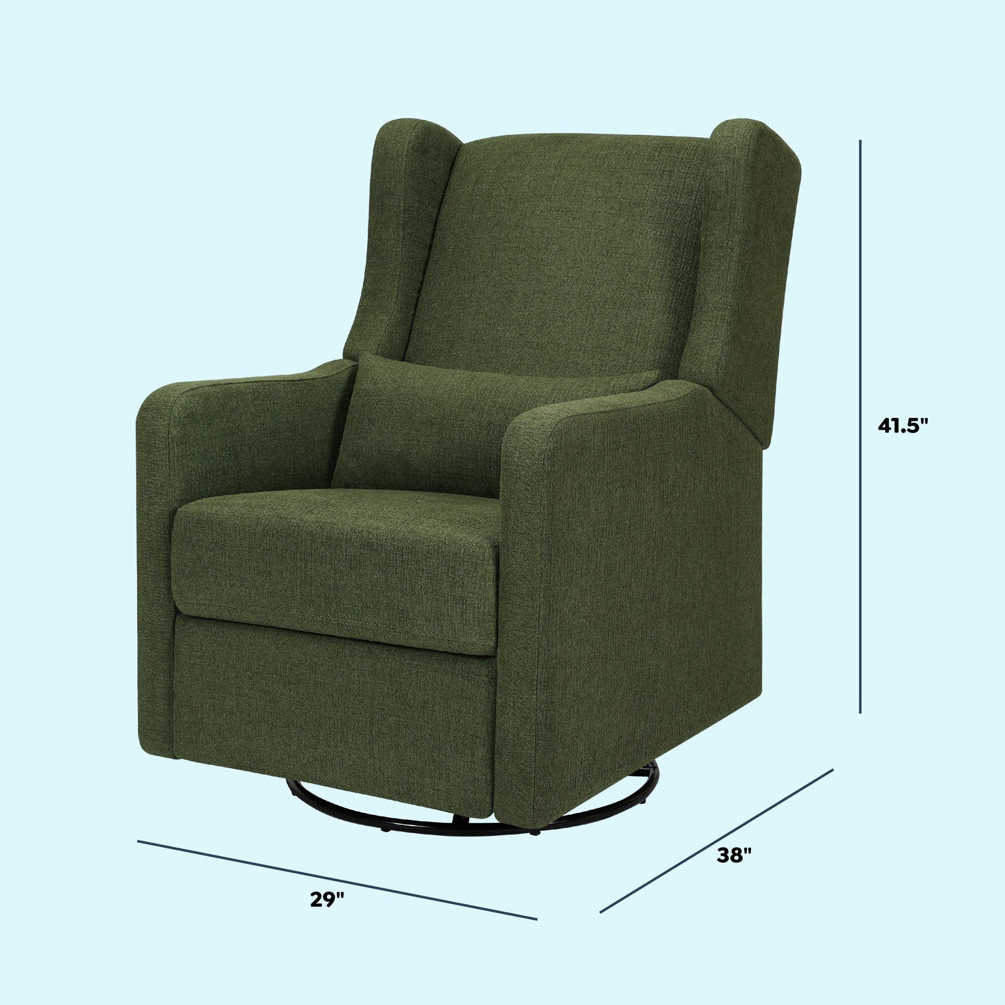 Arlo Recliner and Swivel Glider | Water Repellent & Stain Resistant Fabric