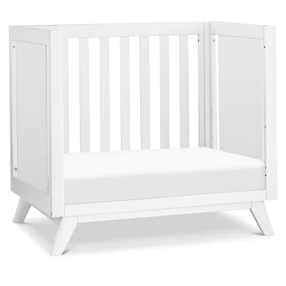 Otto 3-in-1 Convertible Mini Crib with 4 Mattress