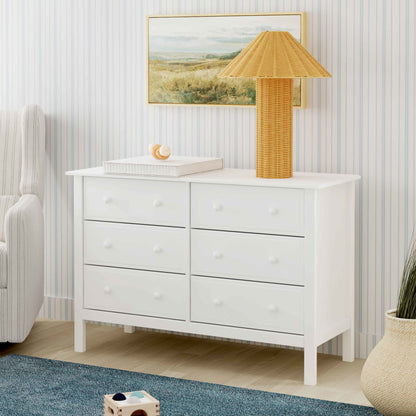 Jayden 6-Drawer Double Wide Dresser