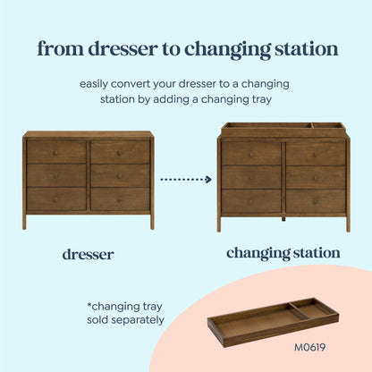 Birdie 6-Drawer Dresser