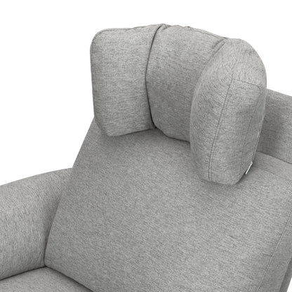 Suzy Flex Recliner and Swivel Glider | Adjustable Headrest and Armrests