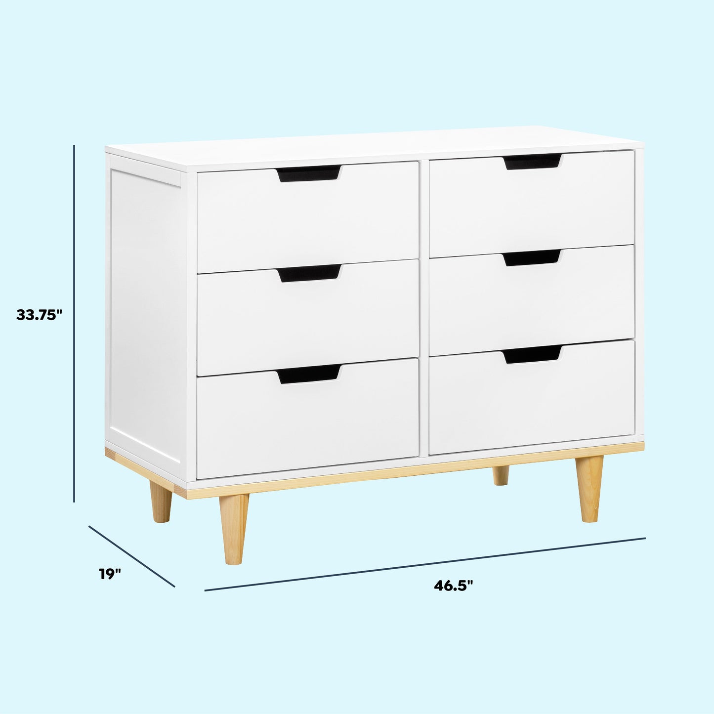 Marley 6-Drawer Double Dresser