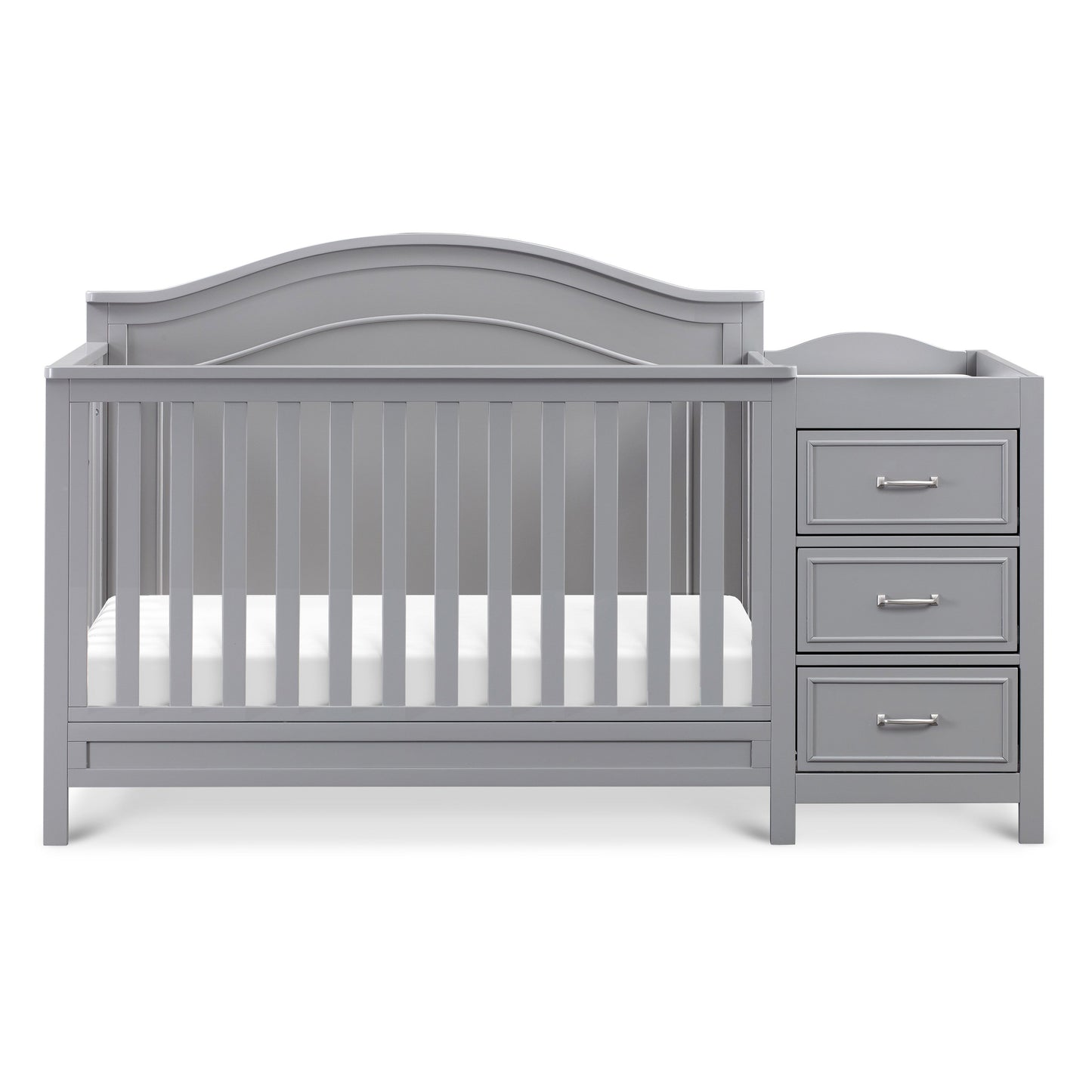 Charlie 4-in-1 Convertible Crib and Changer Combo