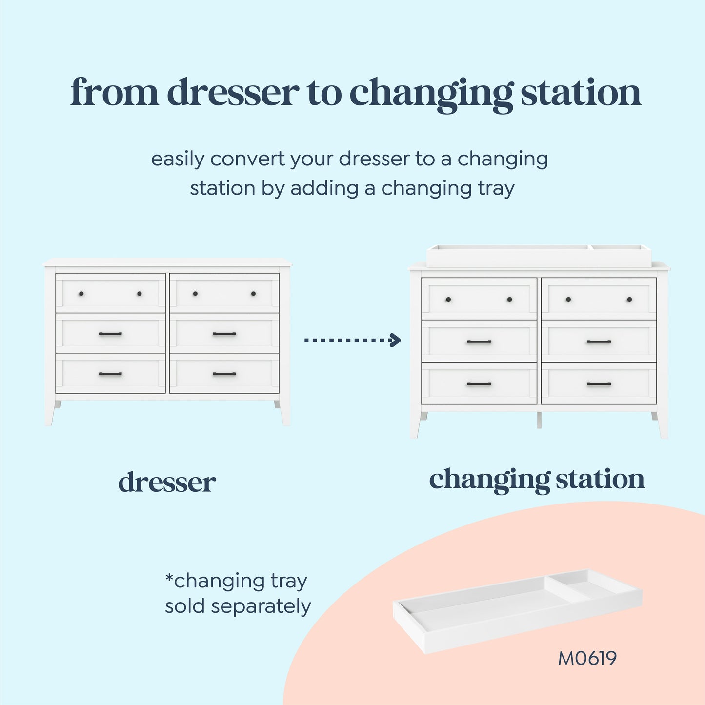 Beau 6-Drawer Dresser