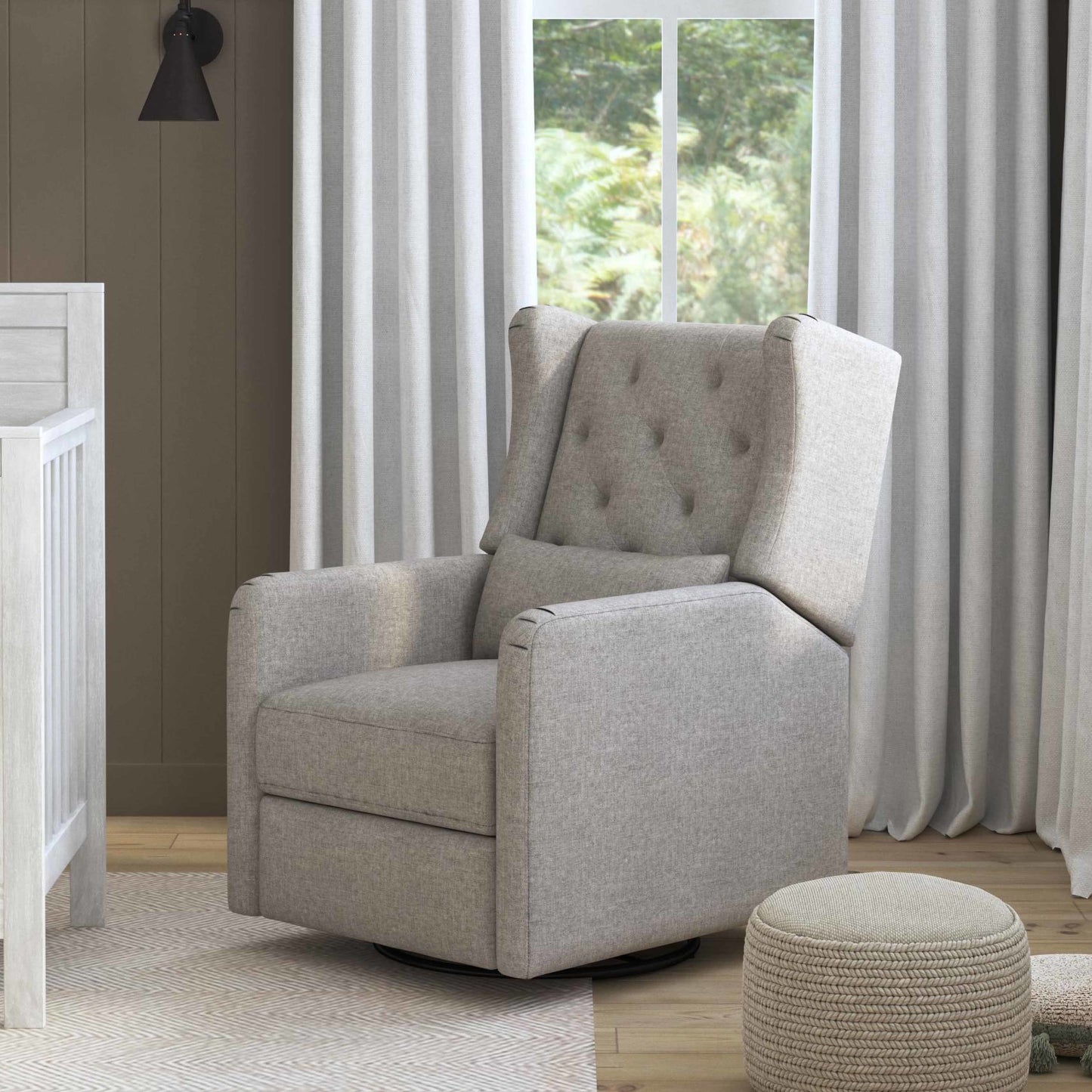Everly Recliner and Swivel Glider | Eco-Friendly Water Repellent & Stain Resistant Fabric