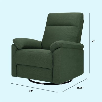 Suzy Electronic Recliner and Swivel Glider | USB Charging Port