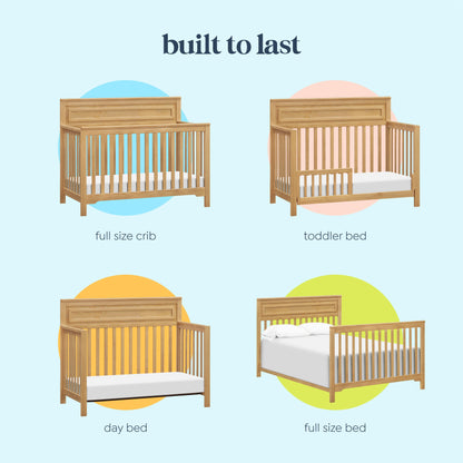 Autumn 4-in-1 Convertible Crib