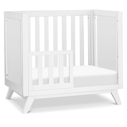 Otto 3-in-1 Convertible Mini Crib with 4 Mattress