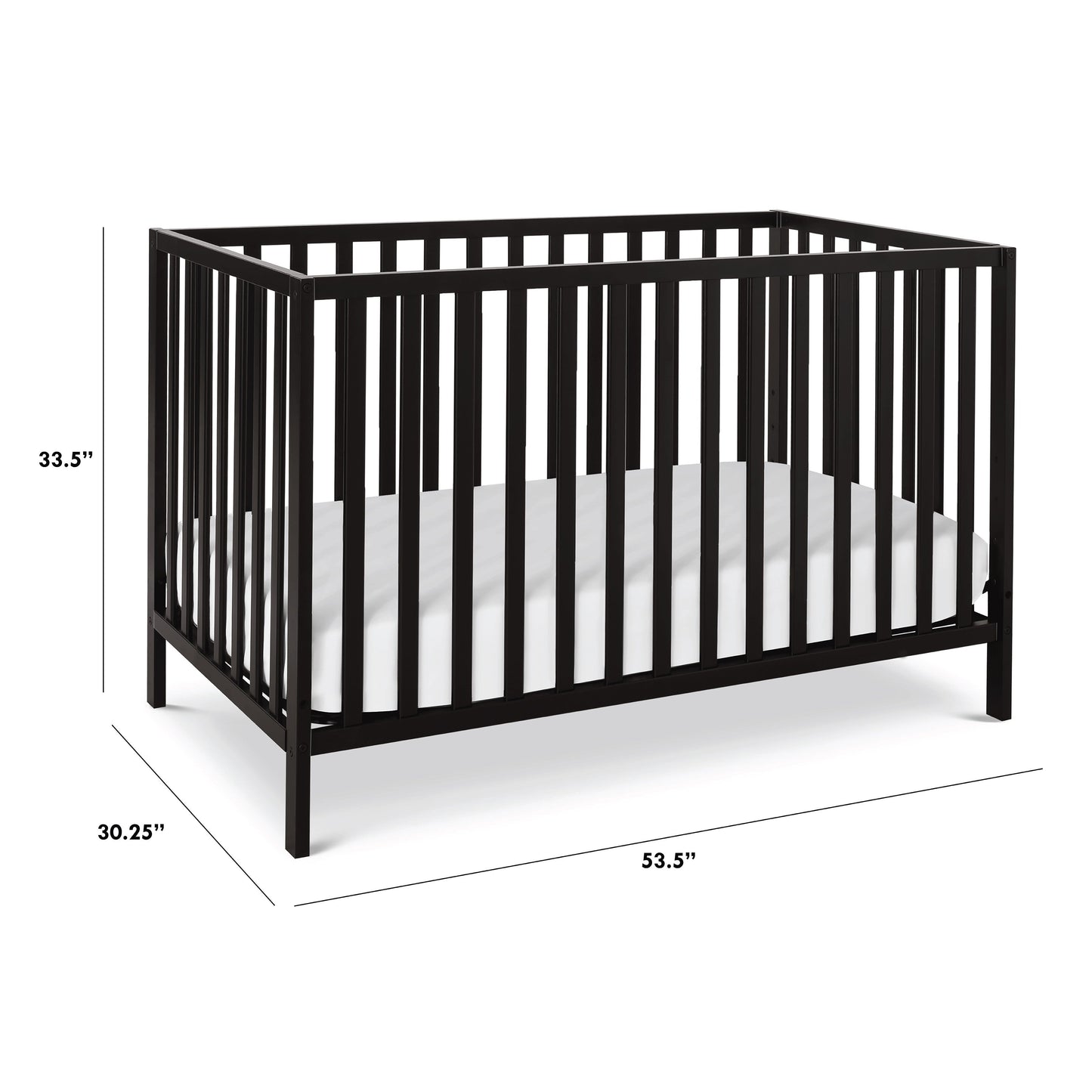 Union 4-in-1 Convertible Crib