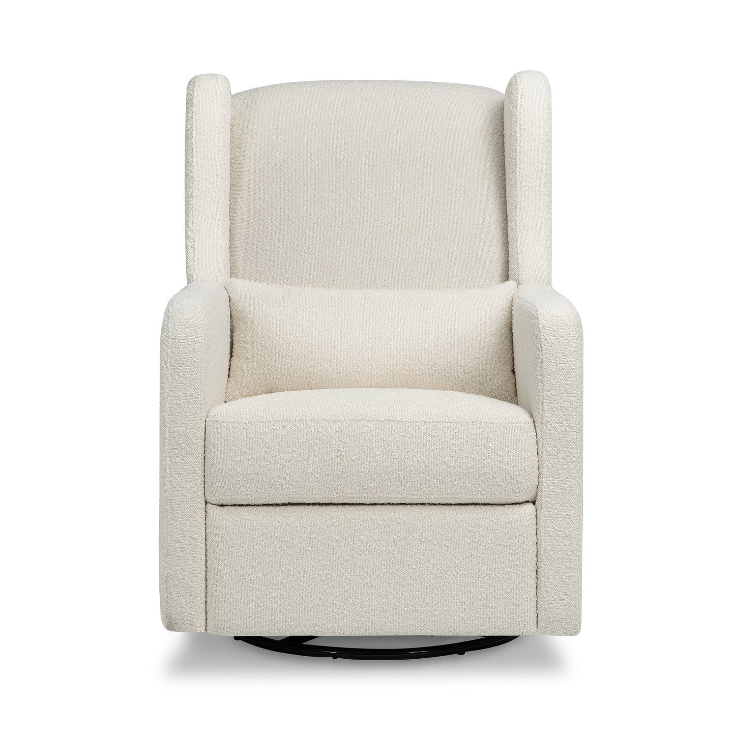 Arlo Recliner and Swivel Glider | Ivory Boucle Fabric