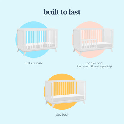 Otto 3-in-1 Convertible Crib | Acrylic Slats