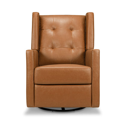 Maddox Recliner and Swivel Glider in Vegan Leather