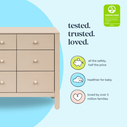 Marisol 6-Drawer Dresser