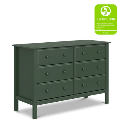 Jayden 6-Drawer Double Wide Dresser