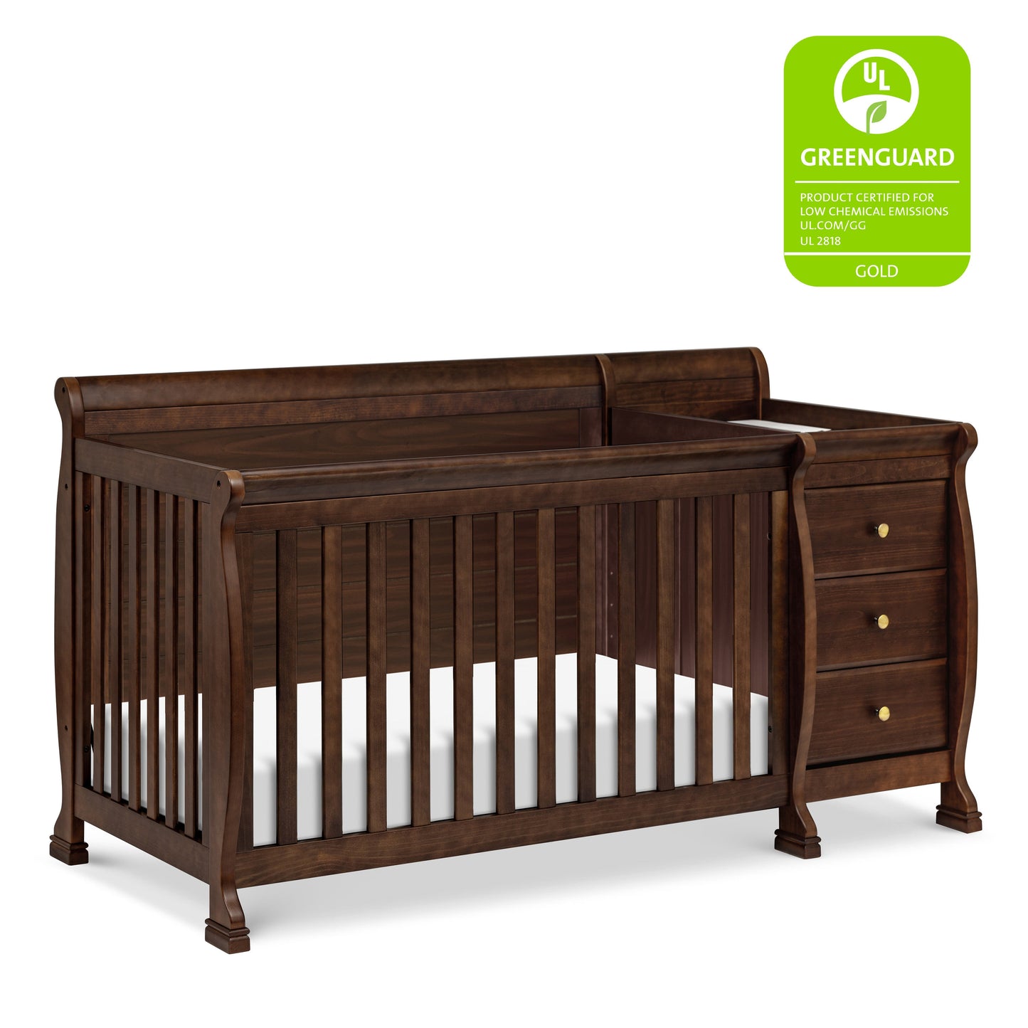 Kalani 4-in-1 Crib and Changer Combo