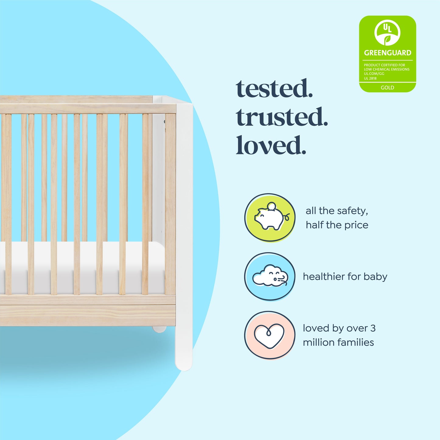 Marisol 4-in-1 Convertible Crib