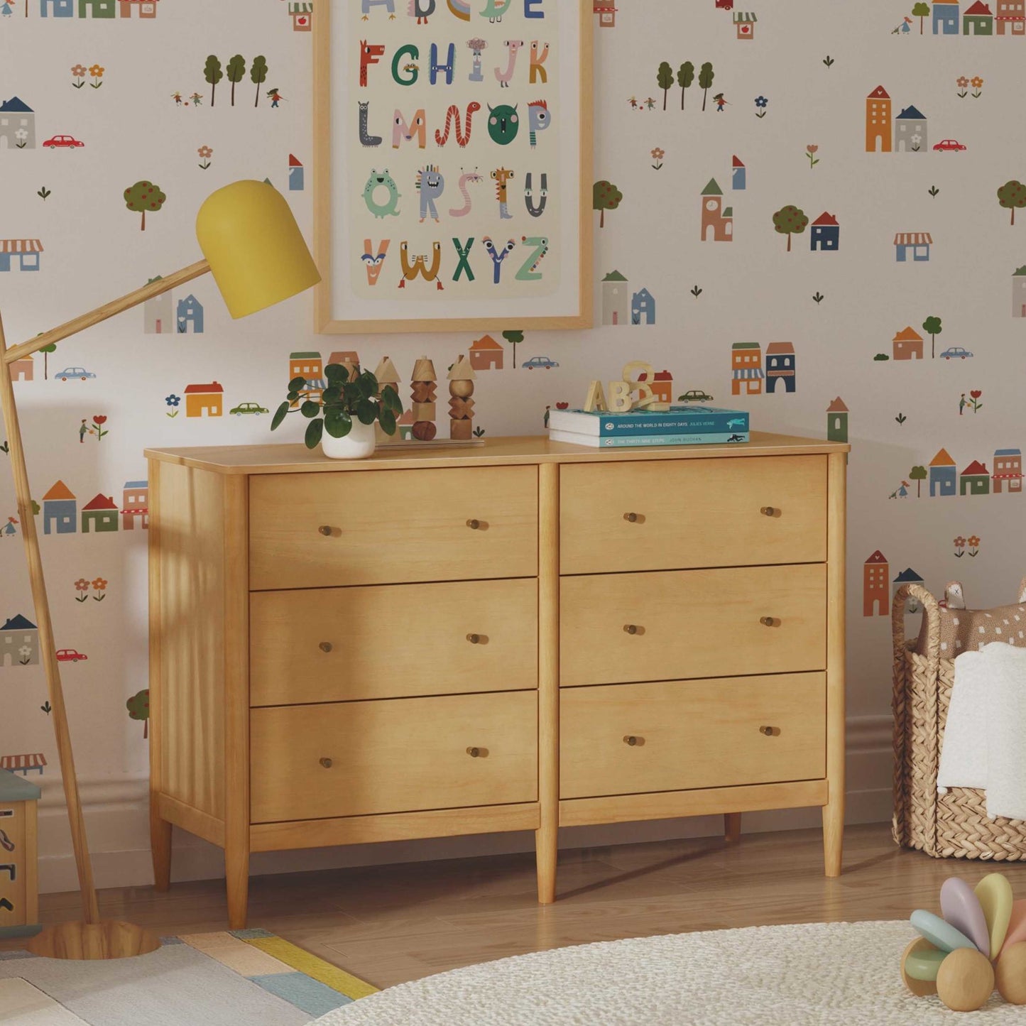 Frem 6-Drawer Dresser