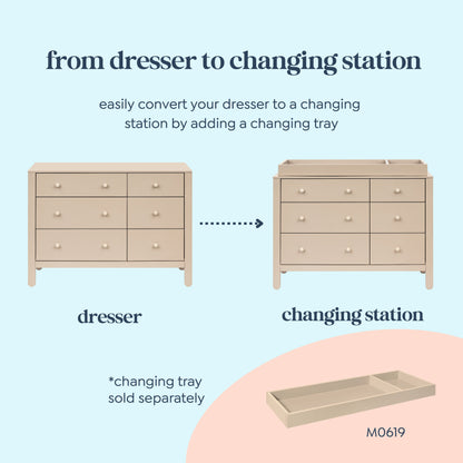 Marisol 6-Drawer Dresser