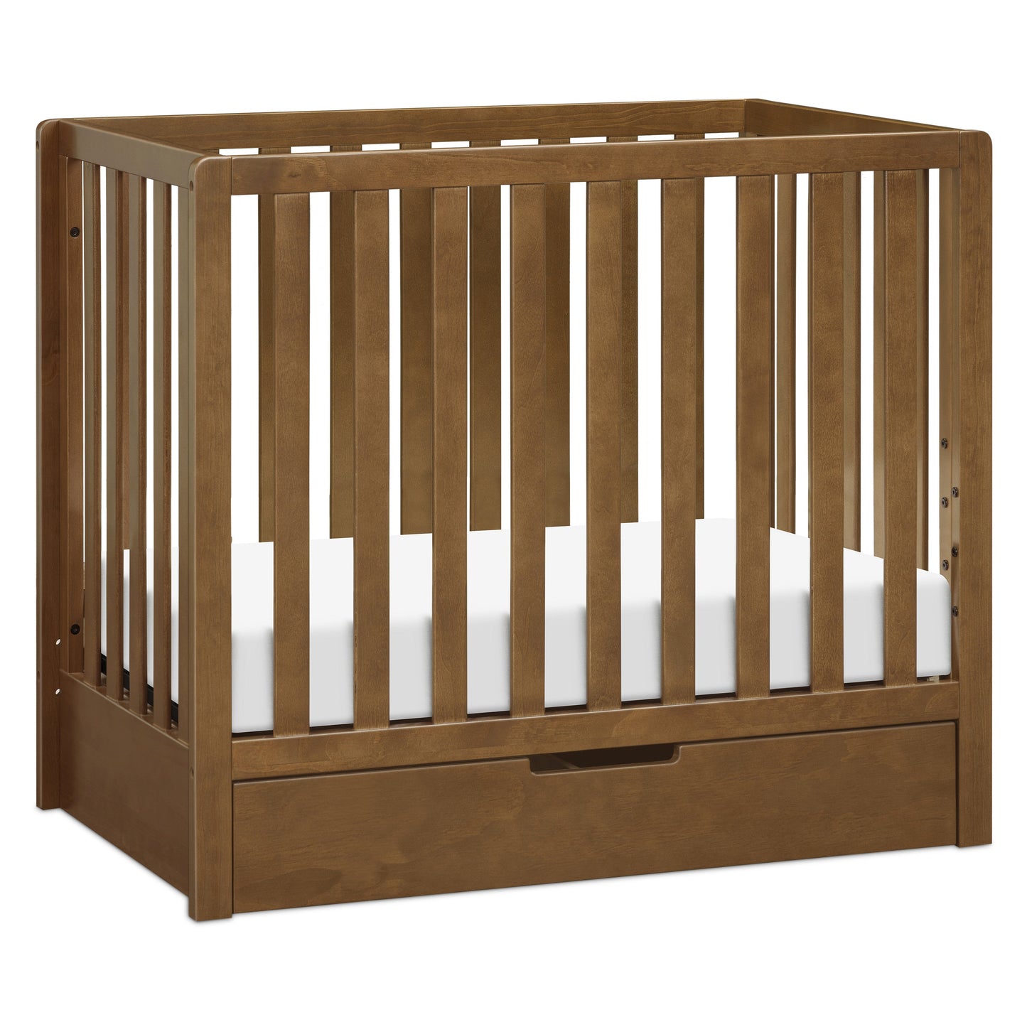 Colby 4-in-1 Convertible Mini Crib with Trundle