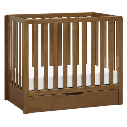 Colby 4-in-1 Convertible Mini Crib with Trundle
