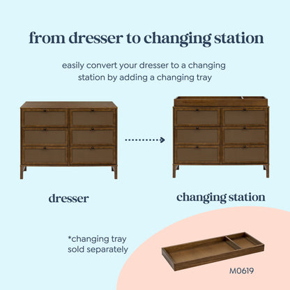 Margot 6-Drawer Dresser