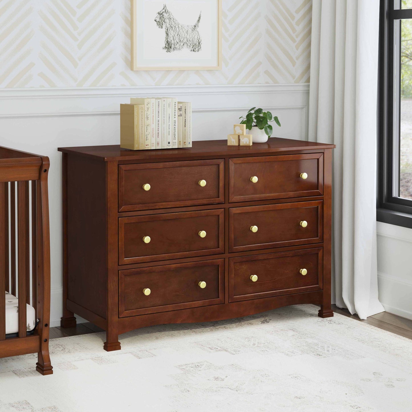 Kalani 6-Drawer Double Wide Dresser