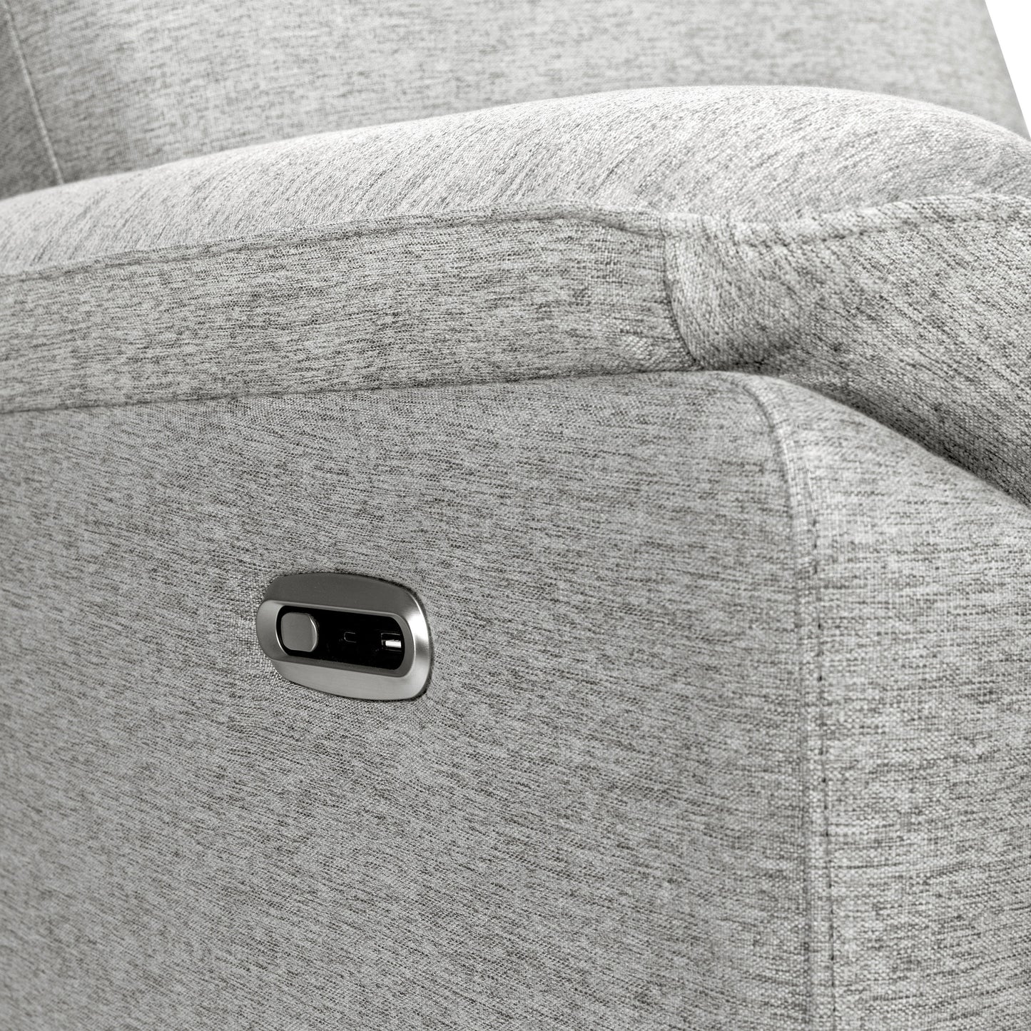 Suzy Electronic Recliner and Swivel Glider | USB Charging Port