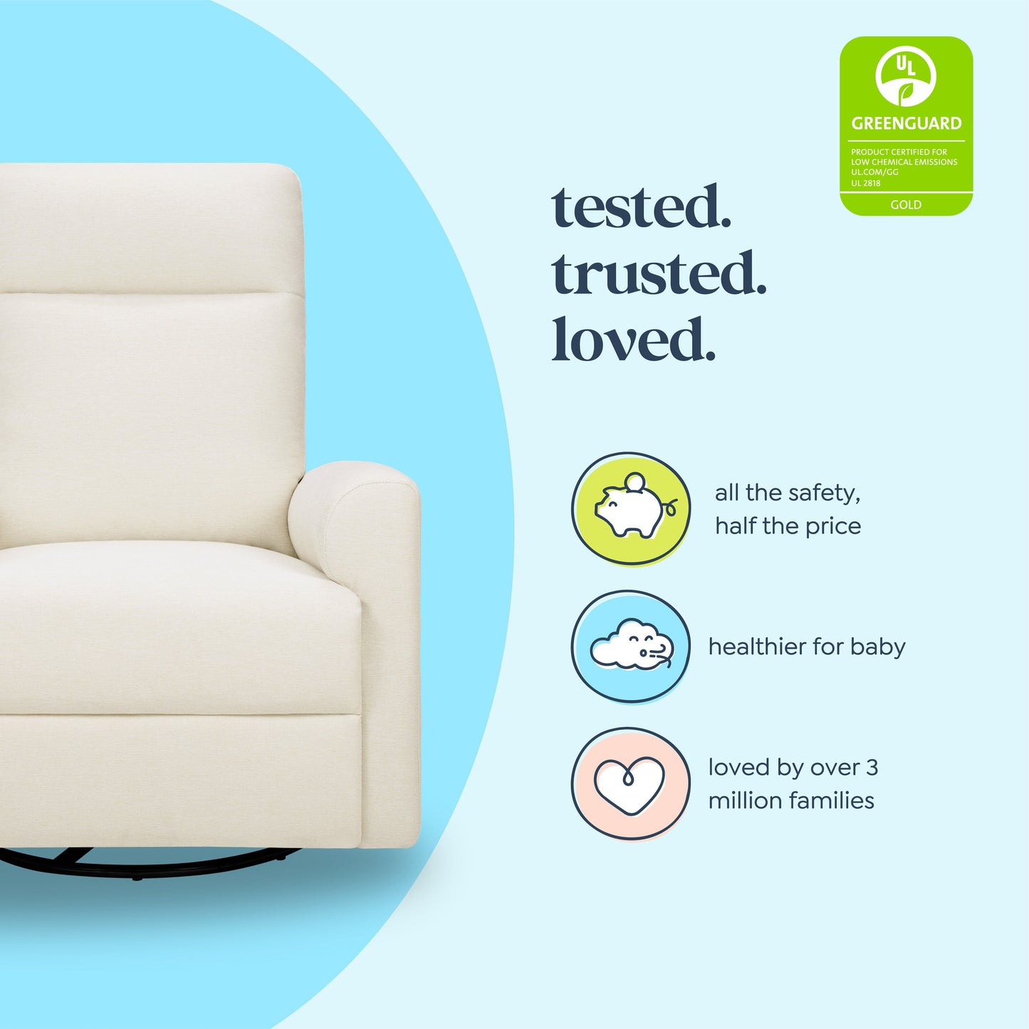 Erin Recliner and Swivel Glider