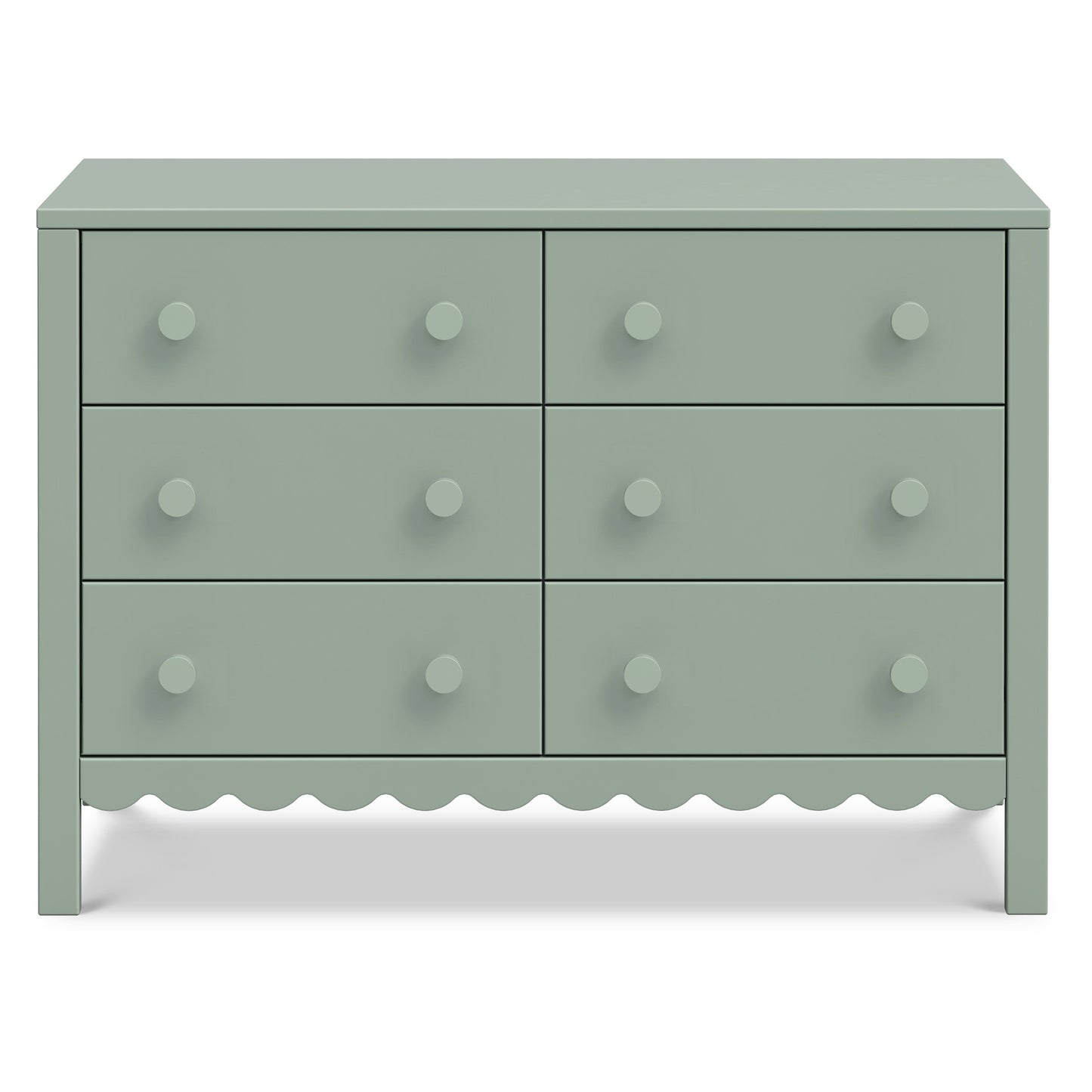 Sammy Scallop 6-Drawer Dresser
