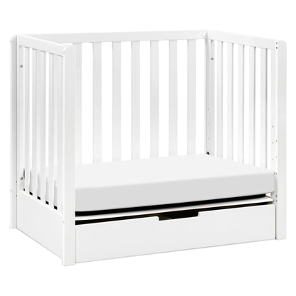 Colby 4-in-1 Convertible Mini Crib with Trundle