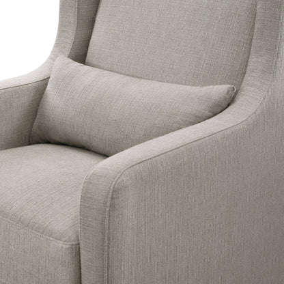 Adrian Swivel Glider with Storage Ottoman | Water Repellent & Stain Resistant fabric