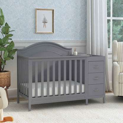 Charlie 4-in-1 Convertible Mini Crib & Changer