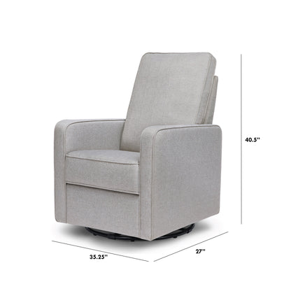 Casey Pillowback Swivel Glider
