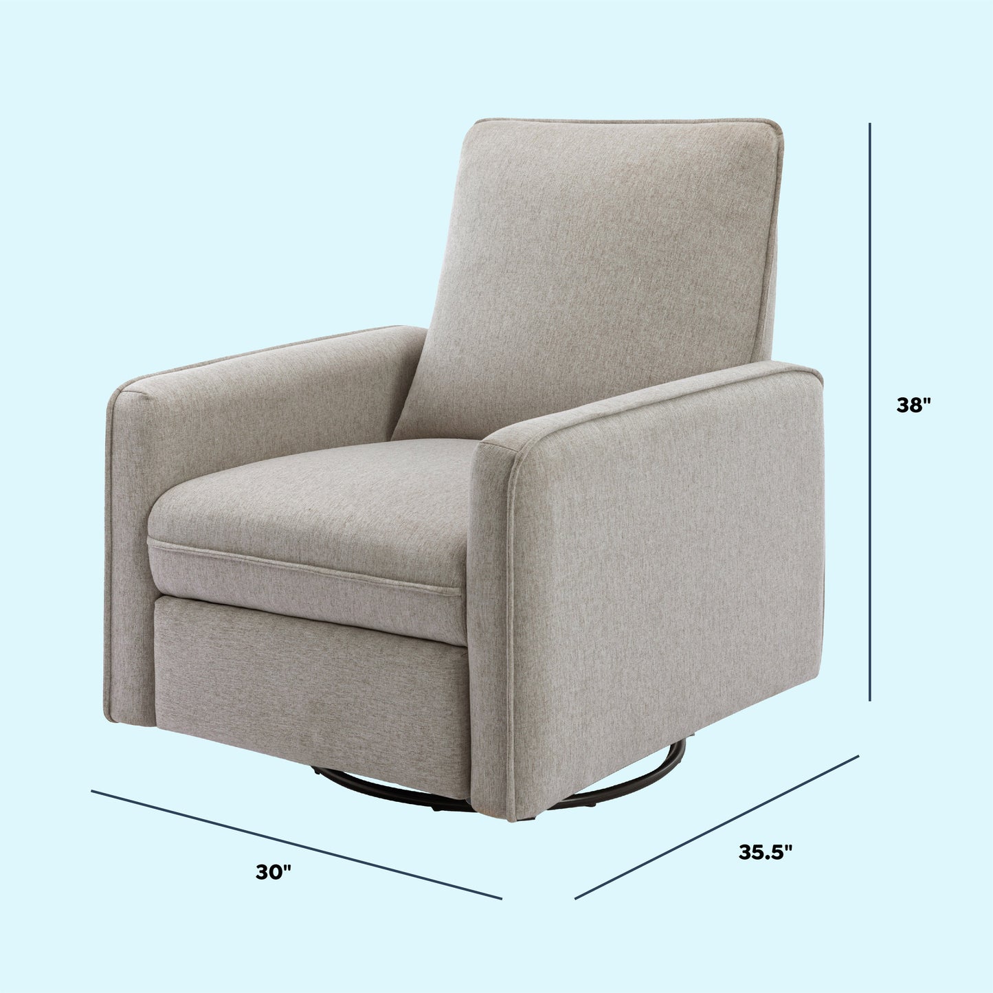 Penny Recliner and Swivel Glider | Eco-Friendly Water Repellent & Stain Resistant Fabric