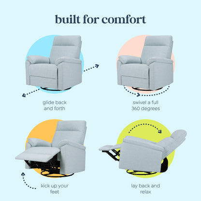 Suzy Recliner and Swivel Glider