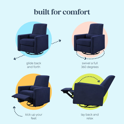 Piper Recliner and Swivel Glider
